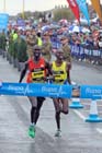 Wilson Kipsang outsprints Micah Kogo to win the 2012 BUPA GNR.